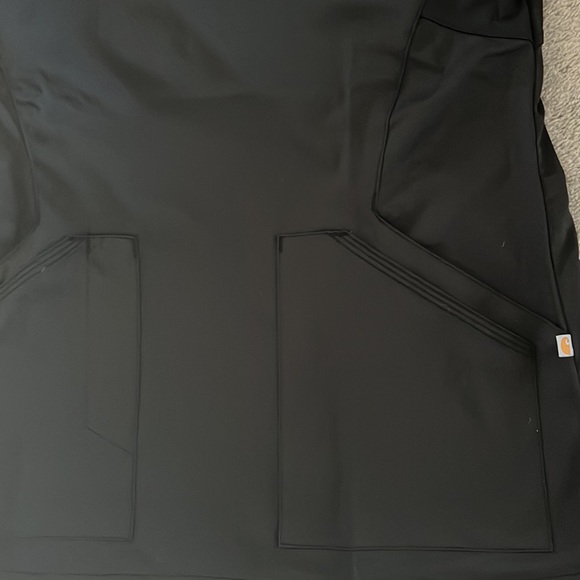 Carhartt Cross Flex Force Scrub Top Black - Picture 8 of 9